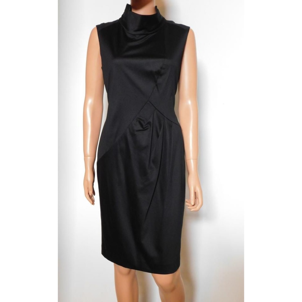 NEW Lafayette 148 New York Mock Neck Dress